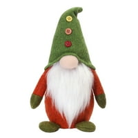Skandinavski božićni gnome santa, plesti plišani božićni ukrasi ukrasi za odmor godišnjih sezona Decor