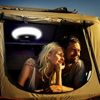 Camping Fan Light Prijenosni kamp fenjer sa ventilatorom, punjivim višestrukim ventilatorom za kampiranje
