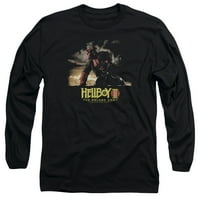 Hellboy II - poster umjetnosti - košulja s dugim rukavima - XXX-Large