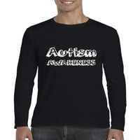 Arti - majice s dugim rukavima, do veličine 5xl - svijest o autizmu