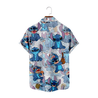 Hawian Muška majica kratkih rukava, Loli i Stitch 3D ispisana majica, ljeto, odrasli-s, 02