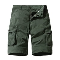 Ljetno čišćenje muške hlače za muške ljetne letnje Ležerne prilike na otvorenom Casual Patchwork džepovi