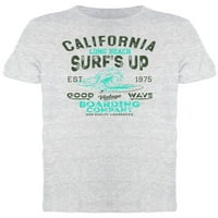 Baner. California, surf je up majica Muškarci -Mage by Shutterstock, muško X-Veliki