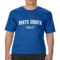 Normalno je dosadno - velika muška majica, do visoke veličine 3xlt - Sjeverna Dakota Girl
