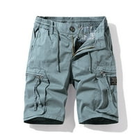 Muški teretni kratke hlače Elastični pojas Redovne letnje Ležerne prilike pamučne hlače na otvorenom