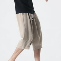 Muške hlače čišćenje muških modnih klasičnih twill opuštenog fit casual habaju džepne kratke hlače