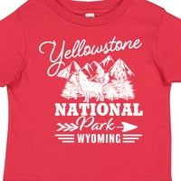 Inktastic Wyoming Yellowstone Nacionalni park Poklon dječaka majica ili majica mališana