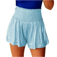 Binmer ženske kratke hlače znojne kratke hlače Ljetne casual labave kratke hlače sa velikim strukom