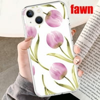 Slatko cvijeće Ispiši mekani čist prozirna futrola za telefon za iPhone Mini XS PRO MA XR SE Plus