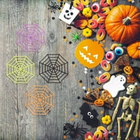 Halloween Plastic Cobweb Decor Halloween Scene Decor Party Hange Ornament