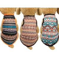 Set majica od medvjeda, meksičke bohemia stil pulover pulover, etnički stil kućnog ljubimca za mačke