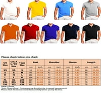 Capreze Muškarci Ljetni vrhovi rever za majice s kratkim rukavima Polo majica casual bluza Down majica