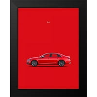Rogan, Mark Black Moderni uokvireni muzej Art Print Naslijed - Audi S 2015
