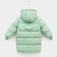 Dječje jakne zgušnjavaju hladne kaput zimske kapuljače pamučne jakne s gornjim odjećima dječja odjeća