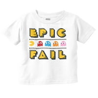Hashtag Totally 80's Pacman Toddler Boy Girl majica Dojenčad Toddler Brisco Brends 4T