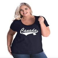 - Ženska majica plus veličine, do veličine - Kanada list
