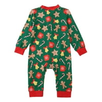 Valcatch Family Božićni pidžami Podudarni setovi Tata Mom Kids Baby Xmas Outfits Outfits dugih rukava
