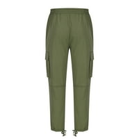 Ženske teretne hlače izvlačenja elastične niske struk teretni hlače višestruki džepovi jogger y2k hlače