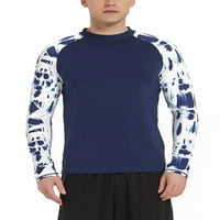 Majica s dugim rukavima za muškarce Rash Guard Athletic Tee Skins UPF 50+