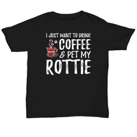 Majica za kafu i u Rottie za pse za Rottweiler Dog mama