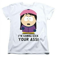 TREVCO STHPK135-WT- South Park & ​​Im ću te majica u guzici u guzici, bijela - velika