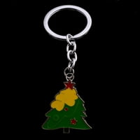 Mini božićna drva navedba Privjesak za ključeve lanac ključ tipke tipke za ključeve sitnice božićni