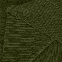 Žene Turtleneck džemper Batwing Ležerne prilike s dugim rukavima Kaželjni pulover Tipke Kabel pletene