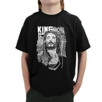 Dječačka riječ umjetnost majica Isus