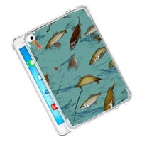 Kompatibilan sa iPad Pro telefonom, ribolovom silikonskom zaštitom za teen Girl Boy Case za iPad Pro