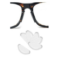 10- Pairs naočale za naljepnice za nos Ljepilo protiv klizanja mekani silikonski jastuk