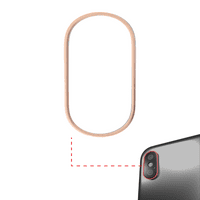 Zamjenska stražnja kamera Bezel prsten kompatibilan je samo za iPhone XS XS MA