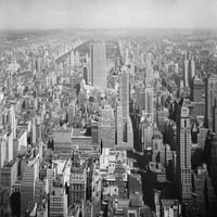 Pogled na sjeverno od državne zgrade Empire NYC uključuje novu zgradu RCA. Povijest septa