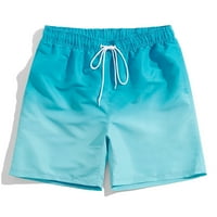 Leesechin ponude za muškarce Ljetne previdjelizirane tanke gradijentne hlače na plaži Ležerne prilike