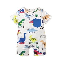 Novorođene dječje dječake odjeću za dječake Jednodijelni romper bodi 10-mjesečni dječaci Dinosaurus