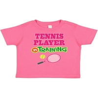 Inktastični budući tenis igrač u treningu poklona mališana majica Toddler Girl