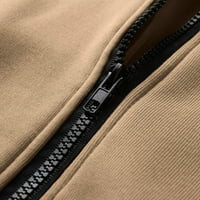 Ženski džemper Žene Zip up houde modne prevelike obične dukseve Comfy plus veličina dukseri slatke jakne