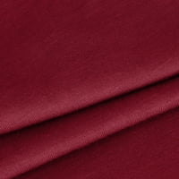 Tijekovi čvrstih boja za žene V izrez dugih rukava Ležerne prilike plus veličina labava čišćenje majica ispod 5 dolara