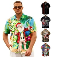 Havajski božićni ukrasi muške aloha majice na havajske majice