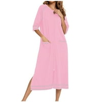 Ženska pidžama Plus Veličina čišćenja Ženska zimska topla noćna rubozna jesen i zimska noćna serita