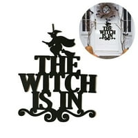 Cleariance za uređenje sobe Wawor Witch je u Noć vještica visećih vrata koji viseći Halloween Dekoraciju