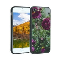Floral-cvijeće - telefon, deginirani za iPhone futrole Muške žene, fleksibilan silikonski udar na udarce za iPhone 8