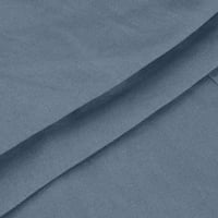 Muška posteljina labava pant lagana elastična traka za struk Yoga Beach Pant Light Blue XL O346
