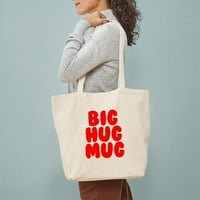 Cafepress - Big Hug Tote torba - prirodna platna torba, Torba za platno