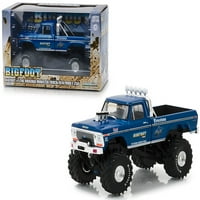 Diecast Ford F- Ranger XLT Monster Truck Bigfoot Originalni monster kamion Blue Kings of Crunch Diecast