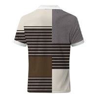 DTIDTPE majice za muškarce, proljeće i ljetni rever sa patentnim zatvaračem ED ma košulja Top Muns Tops