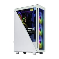 Velztorm Gladio Custom izgrađen moćan igralište White, Radeon R XT, WiFi, Bluetooth, 2xUSB 3.0, 1xHDMI,