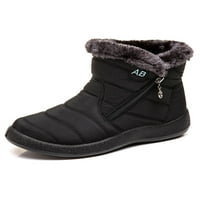 Crocowalk ženske čizme čizme za snijeg čizme gležnjače plišane zimske tople čizme drže tople cipele