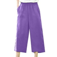 Nestručne pantalone za žene joga hlače za žene sa džepovima Visoko struka vježbanja za trčanje hlače