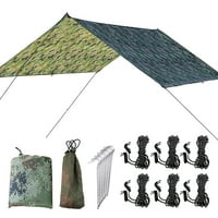 Multifunkcionalna viseća šator vodootporna plaža Tarp za zaštitu od sunca Kamp planinarenje preživljavanje