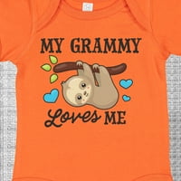 Inktastic My Grammy me voli sa Sloth and Hearts Poklon dječaka ili dječje djece